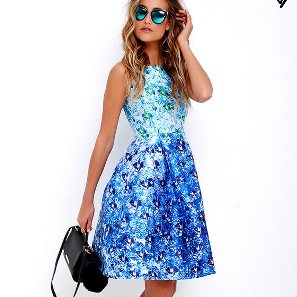 Lulu’s Here Comes The Sun Midi dress